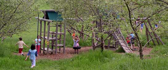 Playground in the Apple Orchard